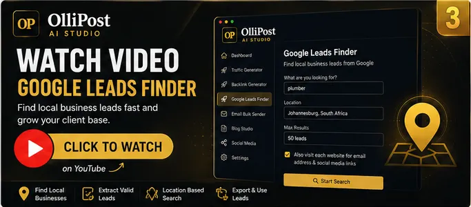 Watch Video - Complete OlliPost Demo